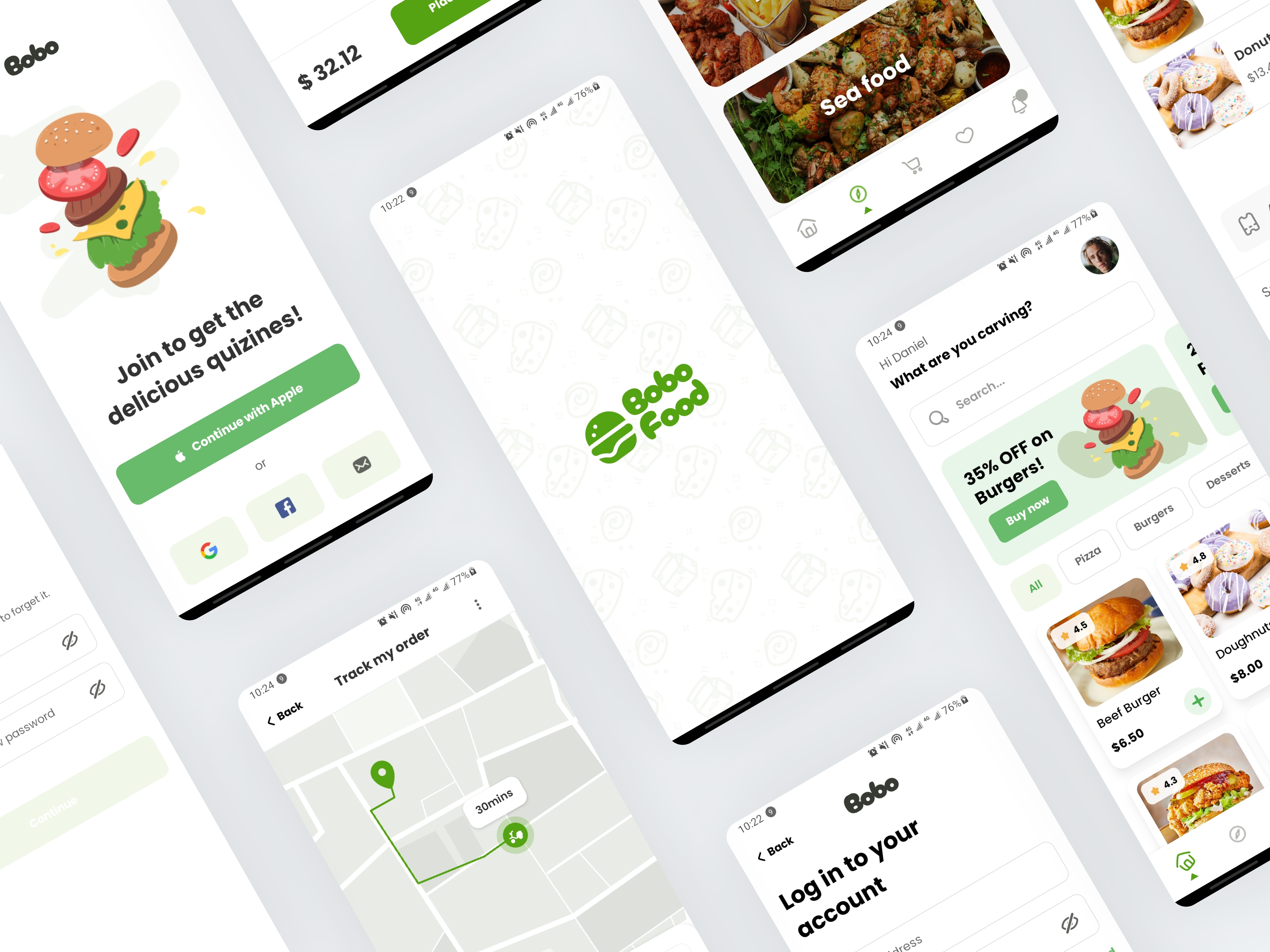 Bobo Food: Food Ordering & Delivery App